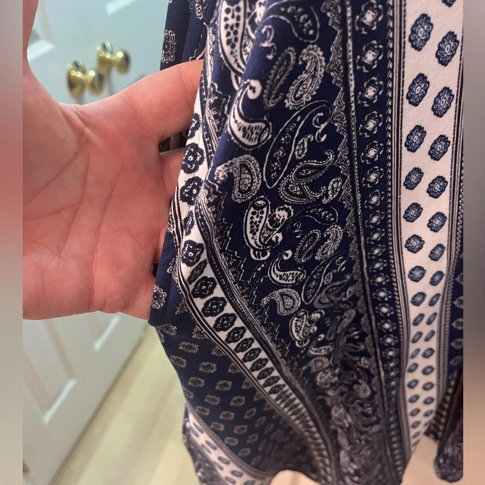 VIBE PLUS AZTEC KEYHOLE SWING DRESS 2X - Picture 4 of 7